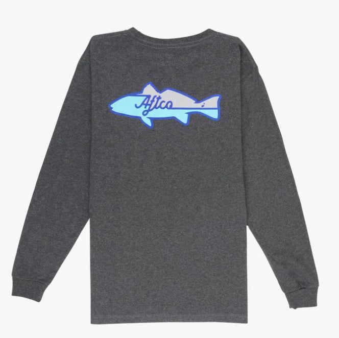 AFTCO YOUTH RED HOT LS T-SHIRT