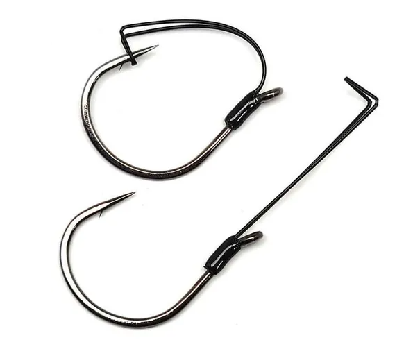 GAMAKATSU 2/0 FINESSE WIDE GAP WEEDLESS HOOKS 5PCK