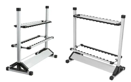 EAGLE CLAW ALUMINUM FLOOR ROD RACK