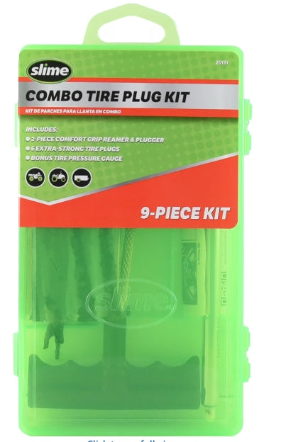 SLIME COMBO TIRE PLUG KIT