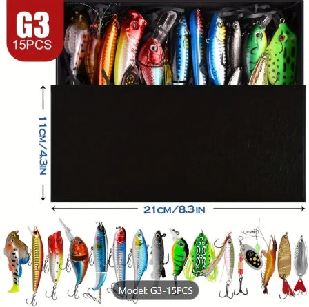 OPQ FISHING LURE KIT GIFT BOX SET