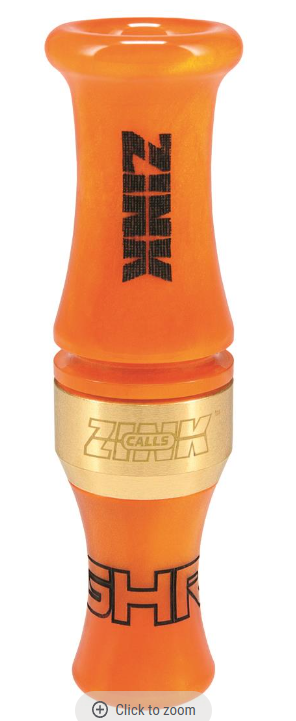 ZINK GREEN TOP ROCKER SINGLE REED DUCK CALL