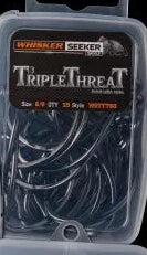 WHISKER SEEKER TRIPLE THREAT HYBRID CIRCLE HOOKS