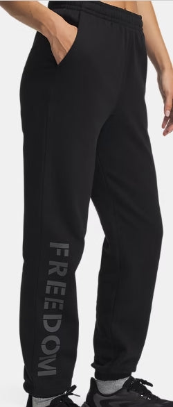 UNDER ARMOUR WOMENS FREEDOM RIVAL FLC JOGGER