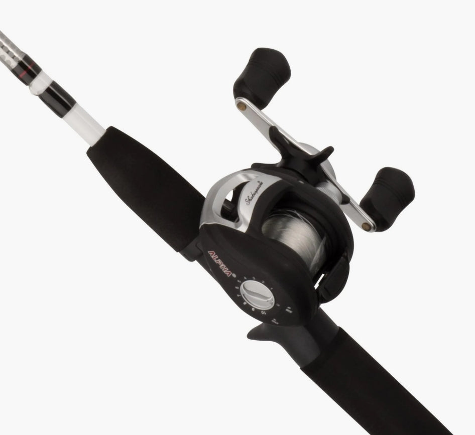 SHAKESPEARE ALPHA LP BAITCAST COMBO