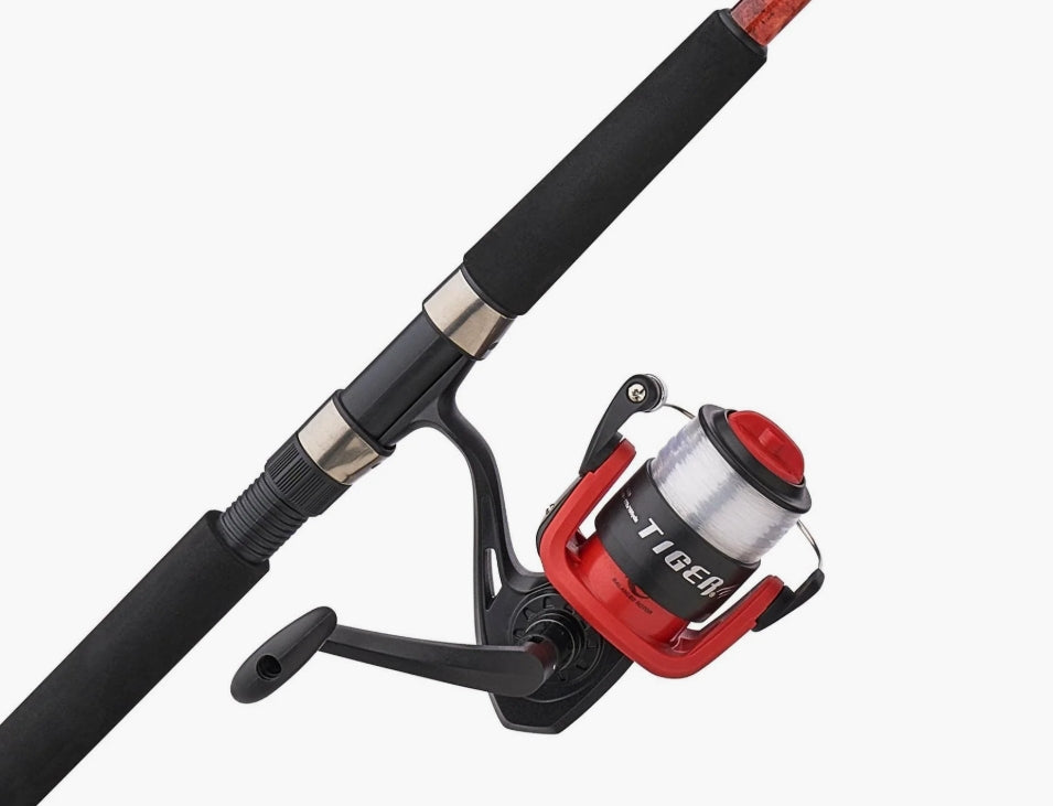 SHAKESPEARE TIGER SPINNING CATFISH MOSSY OAK KIT