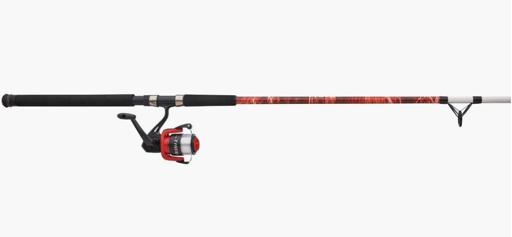 SHAKESPEARE TIGER SPINNING CATFISH MOSSY OAK KIT