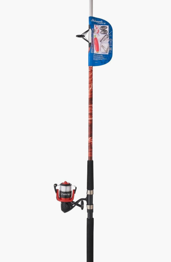 SHAKESPEARE TIGER SPINNING CATFISH MOSSY OAK KIT