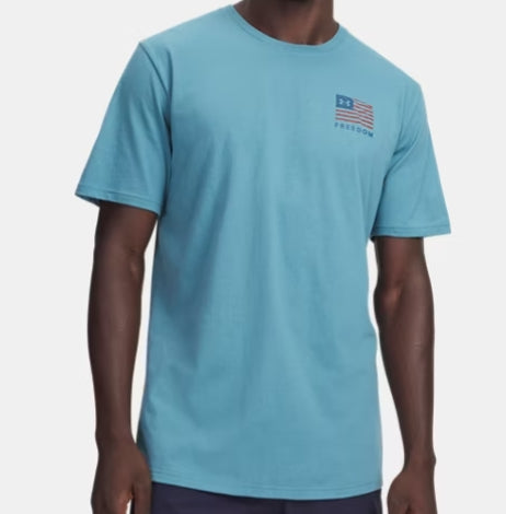 UNDER ARMOUR MENS FREEDOM FLAG USA T-SHIRT