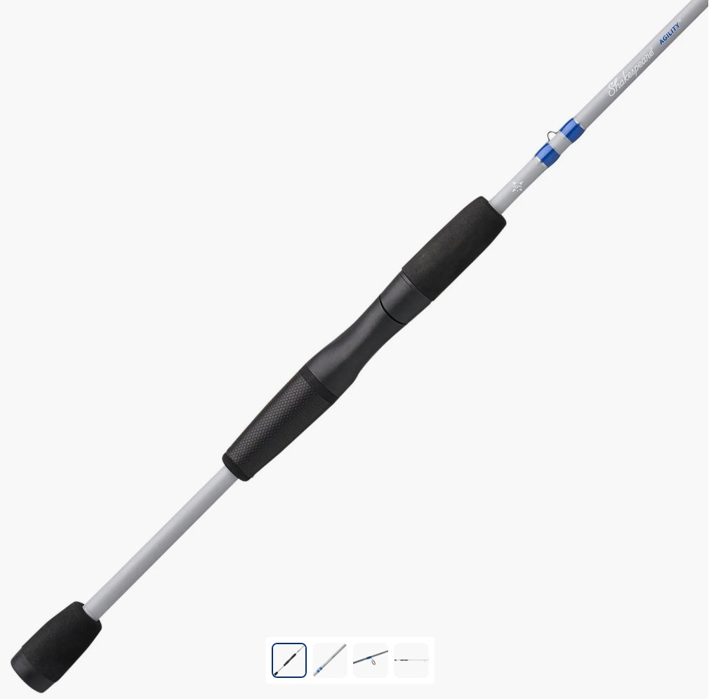 SHAKESPEARE AGILITY SPINNING ROD 2PC