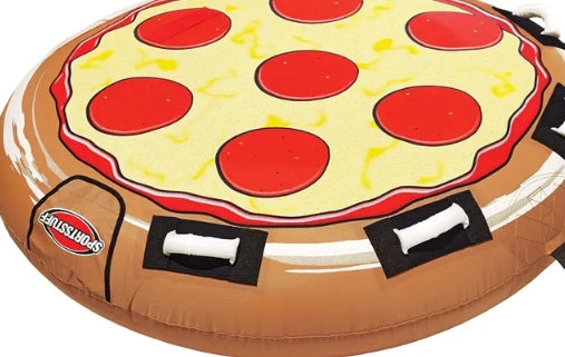 AIRHEAD 57" SPORTSSTUFF PIZZA TOWABLE 1-2 RIDERS