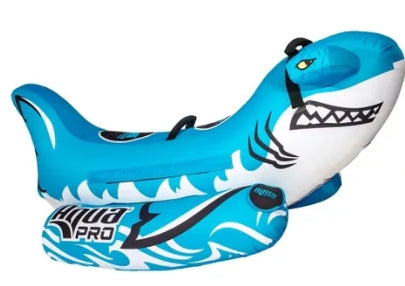 AQUA 82"X36" AQUA PRO SHARK TOWABLE 1-2 RIDERS