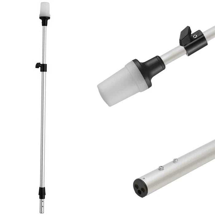 26-48" TELESCOPIC STERN LIGHT 2 PIN 12 VT