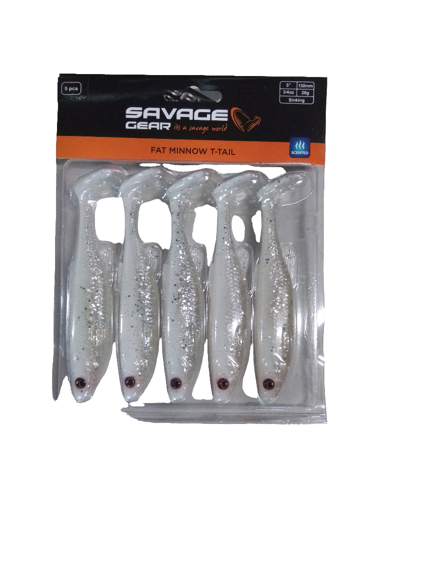 SAVAGE GEAR FAT MINNOW T-TAIL