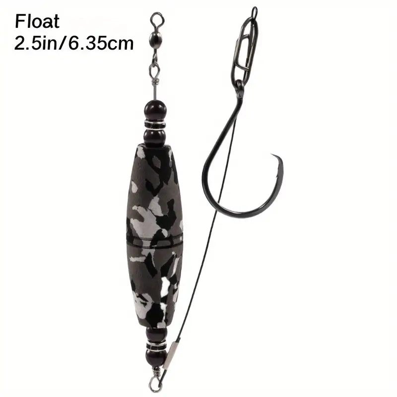 PREMIUM BLACK CATFISH RATTLING FLOAT RIG