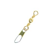 EAGLE CLAW BARREL SWIVEL W/ SAFETY SNAP