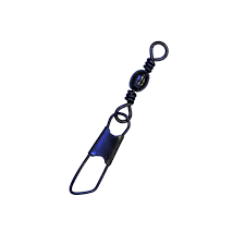 EAGLE CLAW BARREL SWIVEL W/ SAFETY SNAP