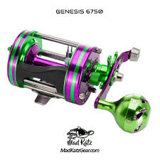 MAD KATZ GENESIS 6750 JOKER BAITCAST REEL