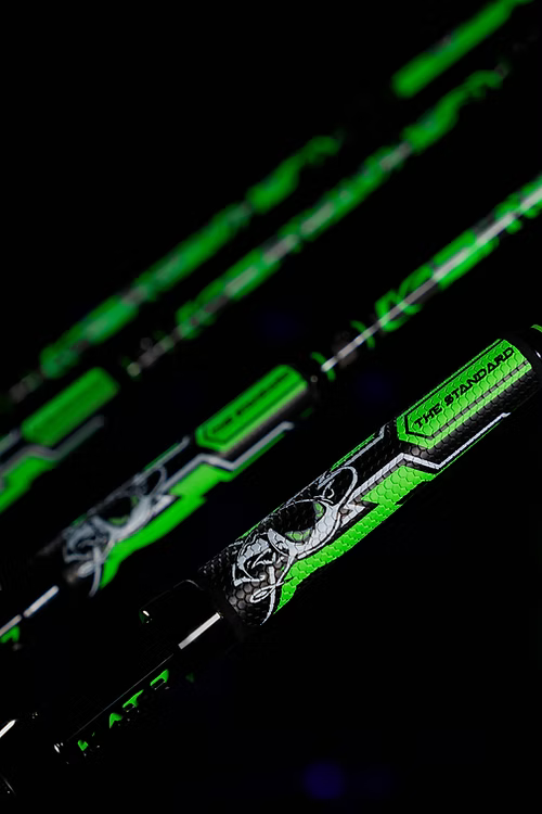 MAD KATZ GREEN LEGACY CASTING ROD (IT GLOWS)
