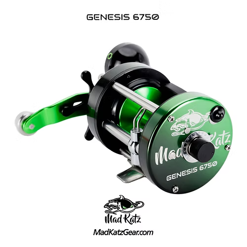 MAD KATZ GENESIS 6750 SUBLIME BAITCAST REEL