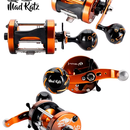 MAD KATZ GENESIS 6750 INFERNO BAITCAST REEL