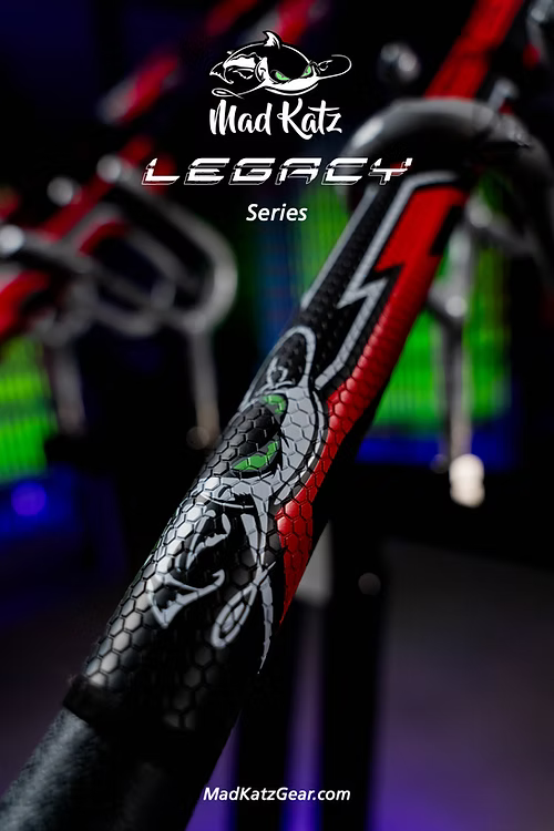 MAD KATZ RED LEGACY NANO+ CASTING ROD