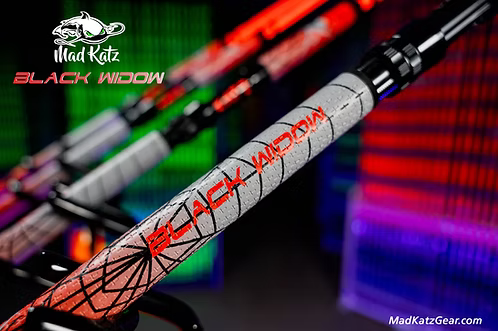 MAD KATZ THE BLACK WIDOW LEGACY ROD (IT GLOWS)