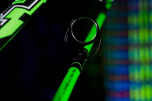 MAD KATZ GREEN LEGACY SPINNING ROD (IT GLOWS)