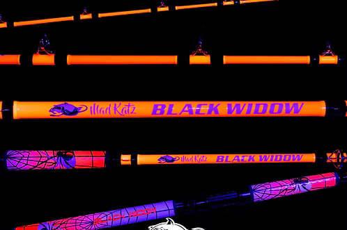MAD KATZ THE BLACK WIDOW LEGACY ROD (IT GLOWS)