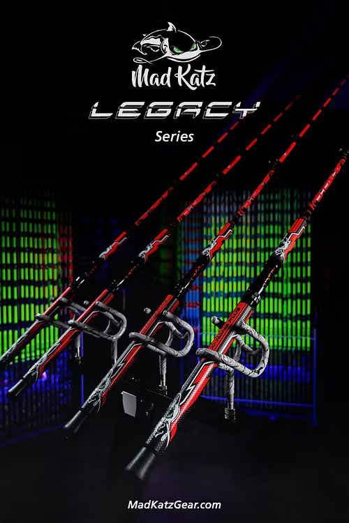 MAD KATZ RED LEGACY NANO+ CASTING ROD