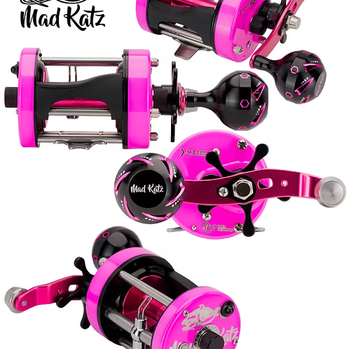 MAD KATZ GENESIS 6750 PINK MAGENTA GLOW REEL