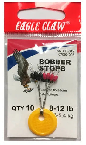 EAGLE CLAW BOBBER STOPS 10PK