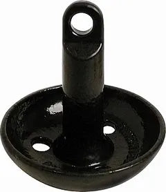 SEASENSE BLACK VINYL COATED MUSHROOM ANCHOR 15 LBS