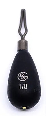 GOOGAN BAITS DROP SHOT TUNGSTEN WEIGHT 3PCK