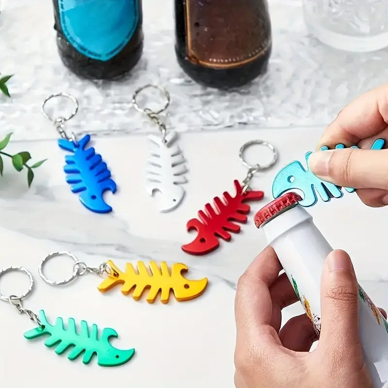 FISH BOTTLE OPENER KEYCHAIN