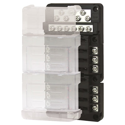 MARPAC FUSE BLOCK W/ COVER 12 GANG