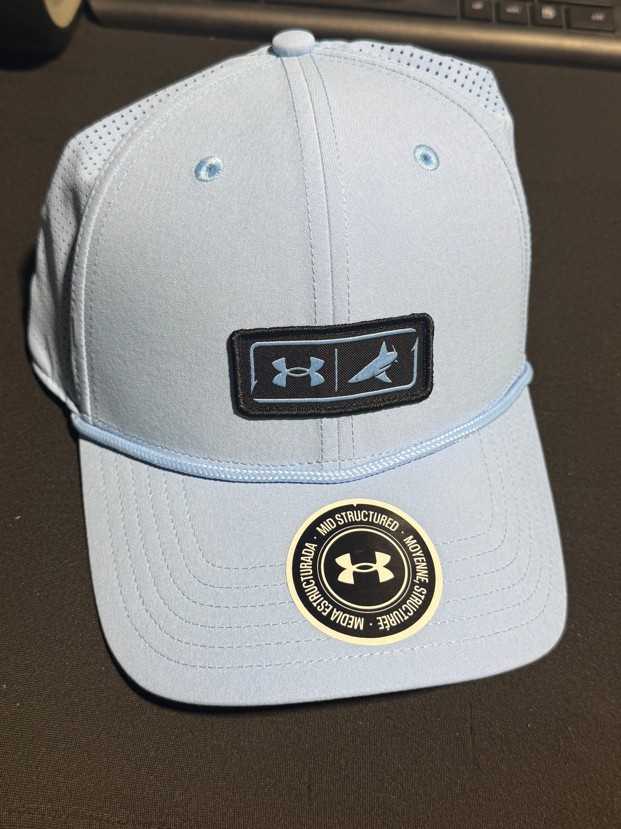 UNDER ARMOUR MENS FISHING HOOK LOGO HATS 50% OFF