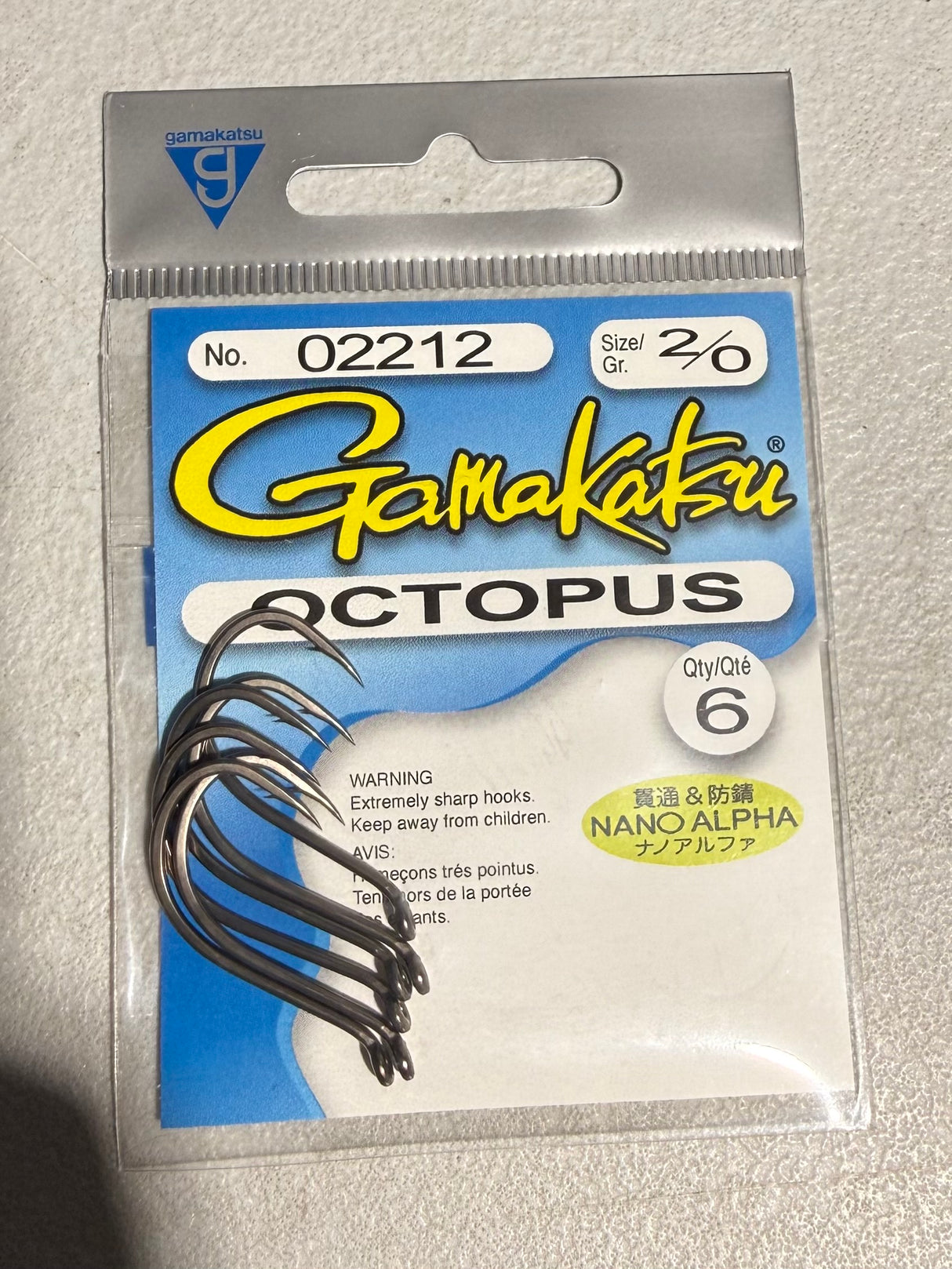 GAMAKATSU OCTOPUS HOOKS