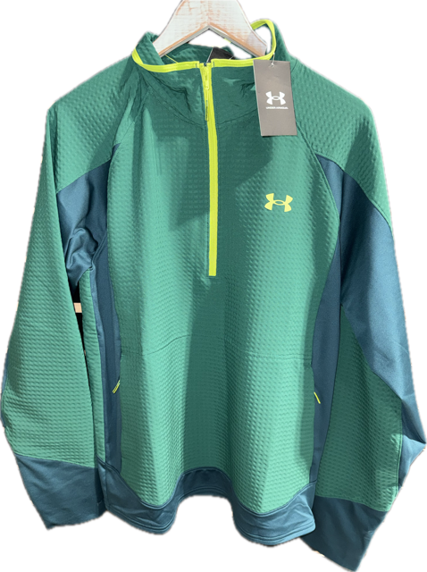 UNDER ARMOUR MENS EXPLORE OFFGRID 1/2 ZIP 50% OFF