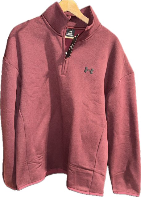 UNDER ARMOUR MENS FLEECE TWIST 1/4 ZIP 50% OFF