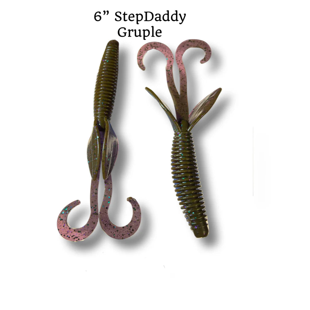 BOJANGLE BAITS 6" STEPDADDY SOFT BAITS