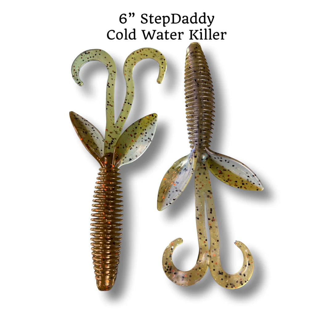 BOJANGLE BAITS 6" STEPDADDY SOFT BAITS