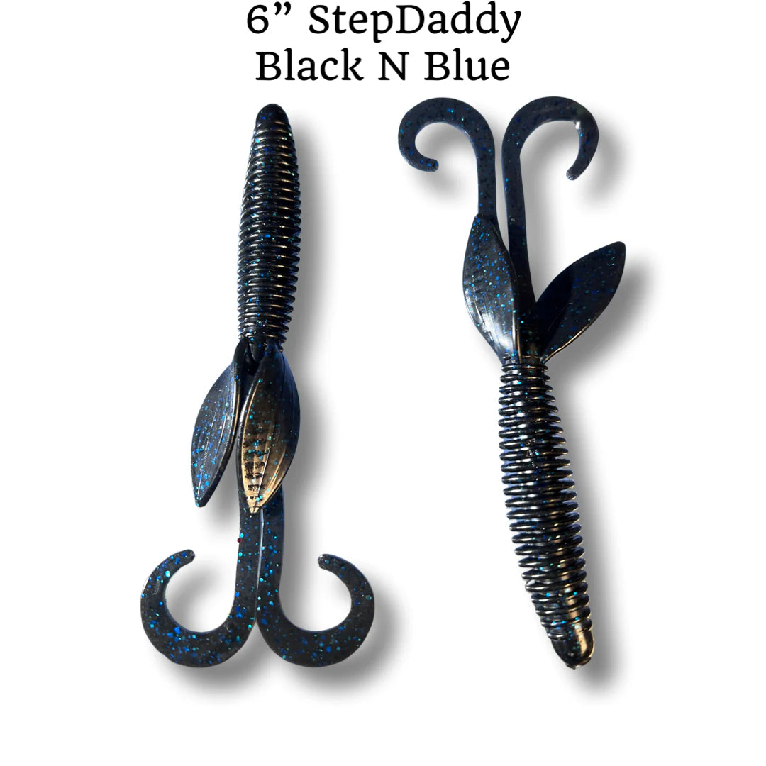 BOJANGLE BAITS 6" STEPDADDY SOFT BAITS