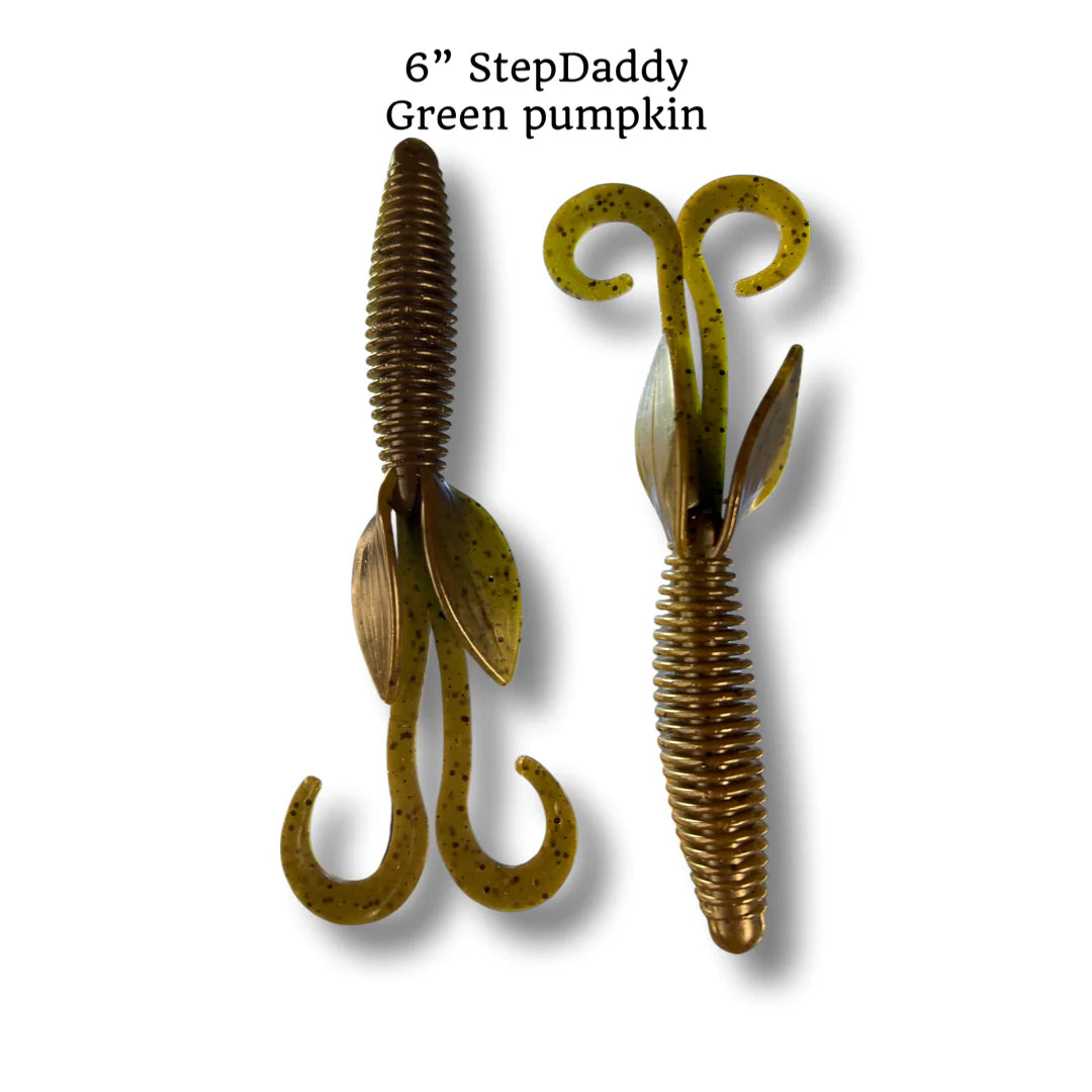 BOJANGLE BAITS 6" STEPDADDY SOFT BAITS