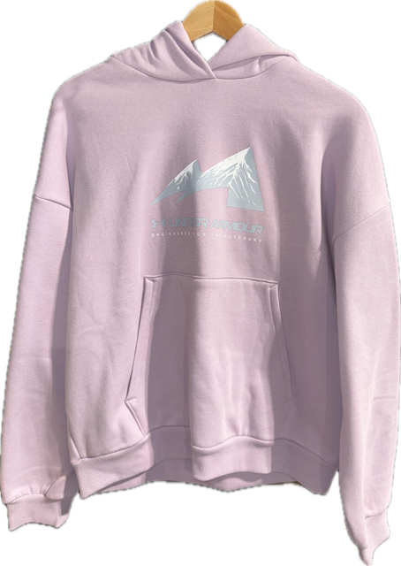 UNDER ARMOUR WOMENS ICON FLEECE MTN GRAPHIC HOODIE 50% OFF