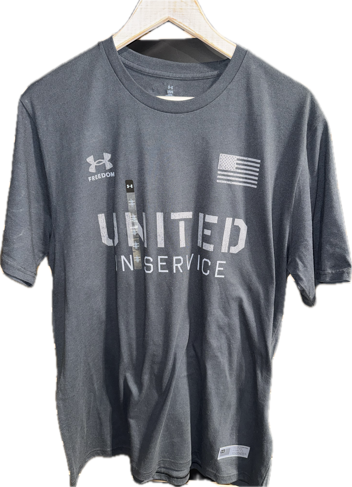 UNDER ARMOUR MENS FREEDOM UNITED IN-SERVICE T-SHIRT 50% OFF