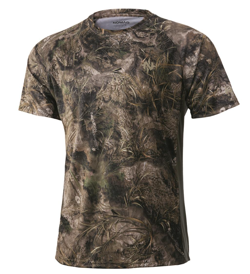 NOMAD MEN'S CAMO PURSUIT SHORT SLEEVE SHIRT