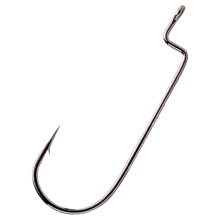 GAMAKATSU OFFSET SHANK WORM RB HOOKS 5PCK