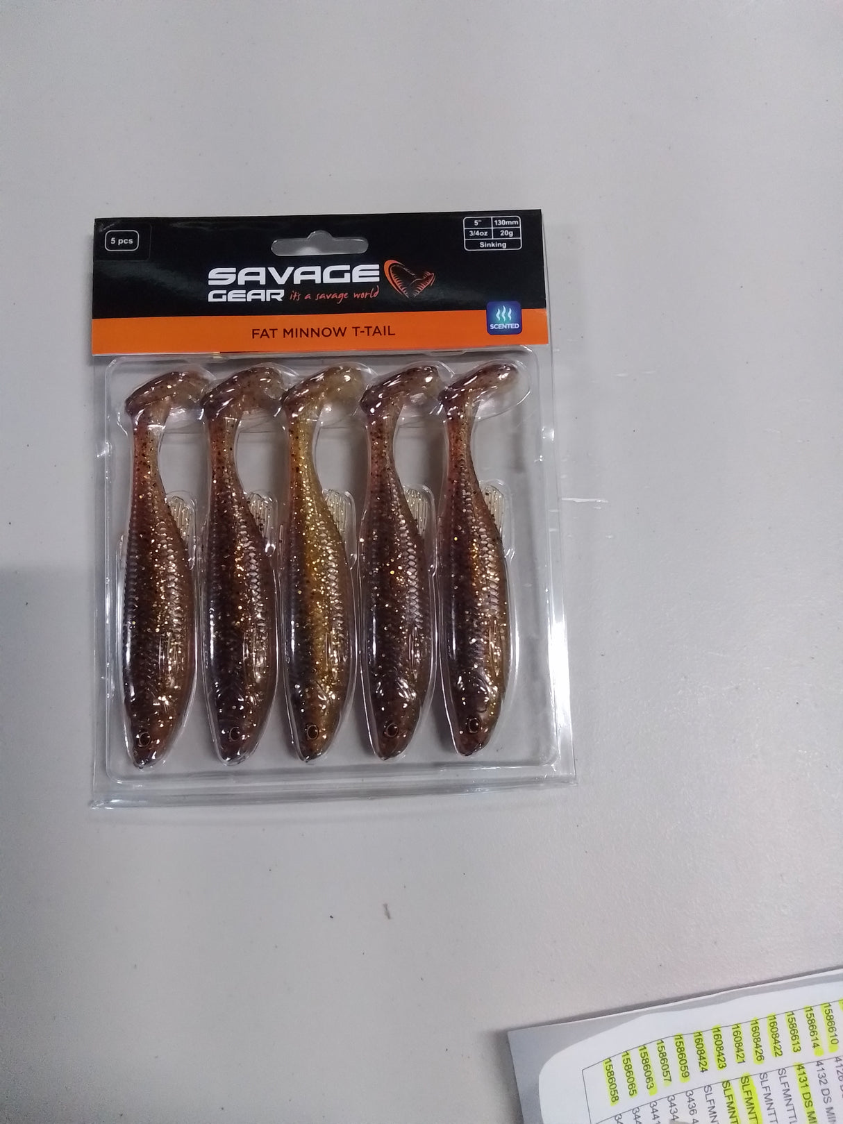 SAVAGE GEAR FAT MINNOW T-TAIL