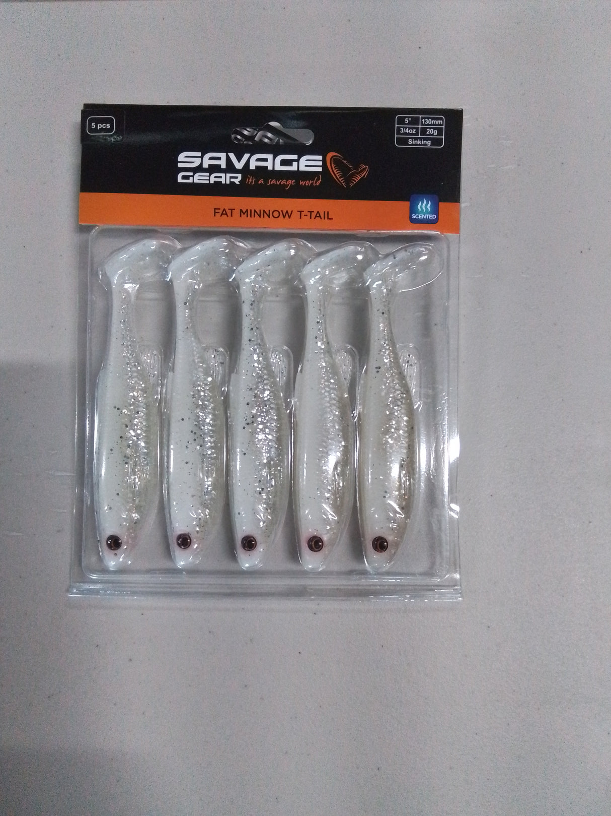 SAVAGE GEAR FAT MINNOW T-TAIL